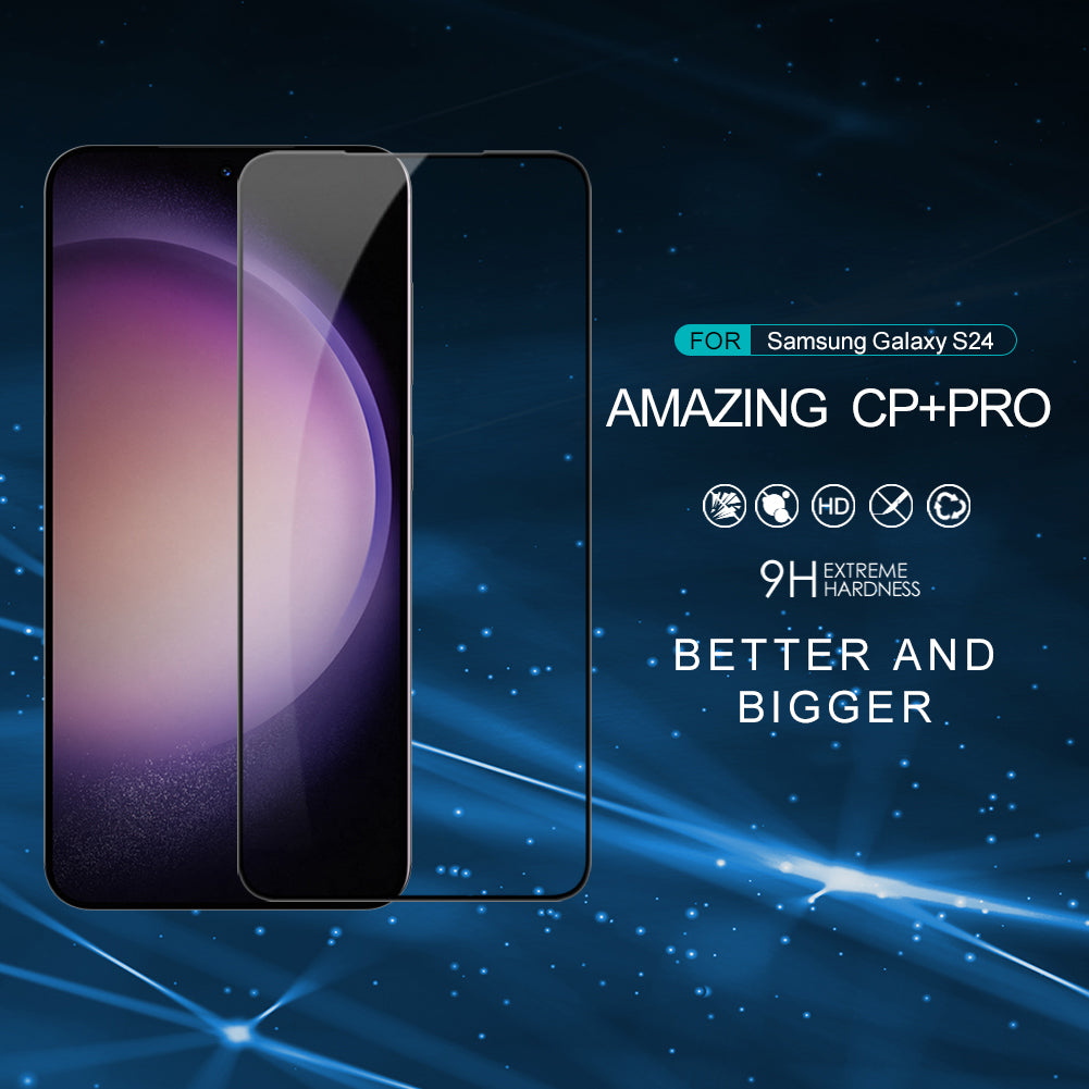 NILLKIN CP+PRO For Samsung Galaxy S24 AGC Glass Film Ultra Clear Full Screen Protector NILLKIN CP+PRO For Samsung Galaxy S24 AGC Glass Film Ultra Clear Full Screen Protector